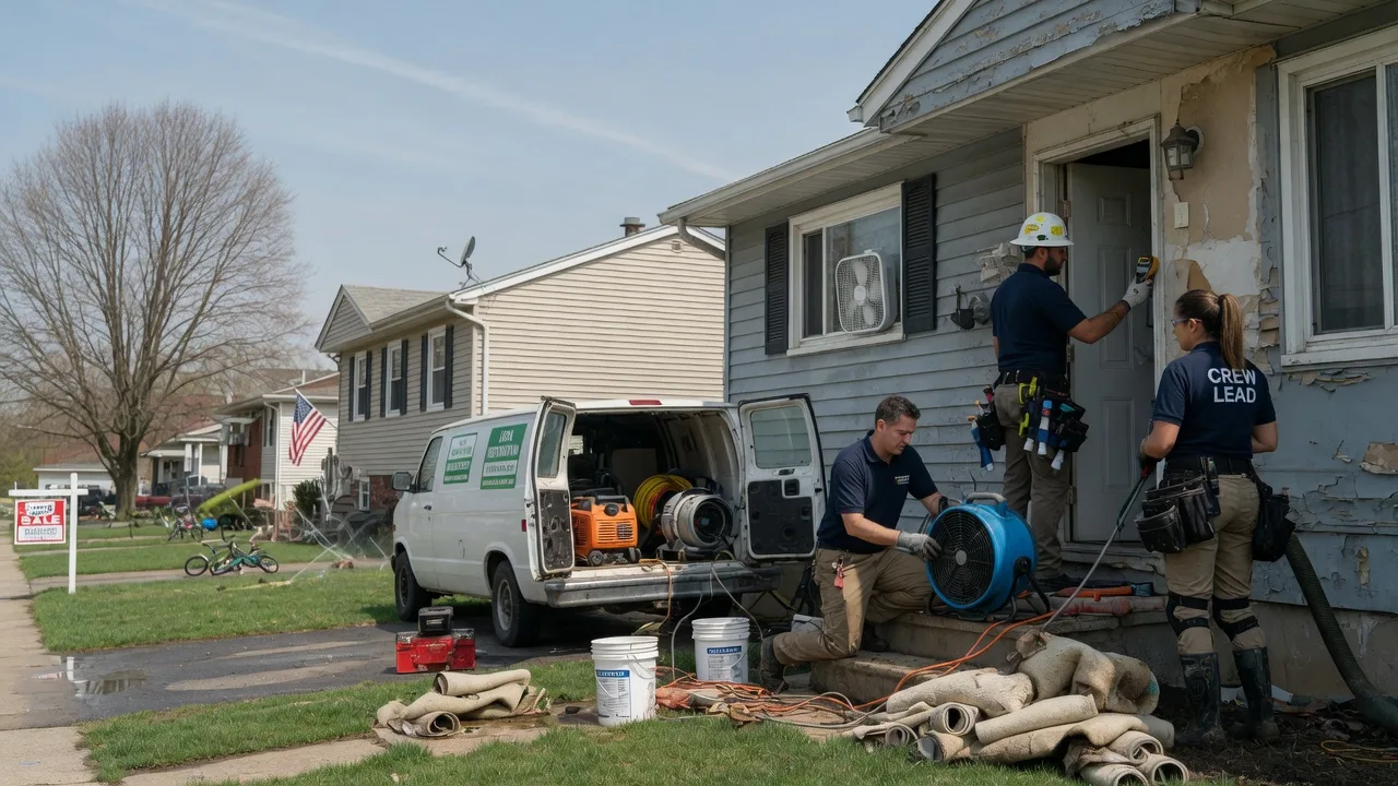 Flood Cleanup in Mcclure, OH near me