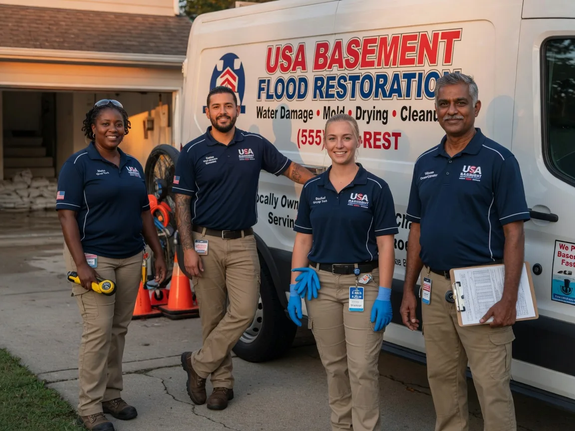 Basement Flood Cleanup company in Mcclure, OH